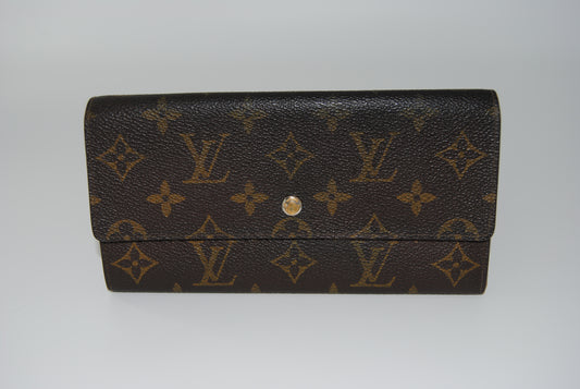 Louis Vuitton Monogram Sarah Wallet Large