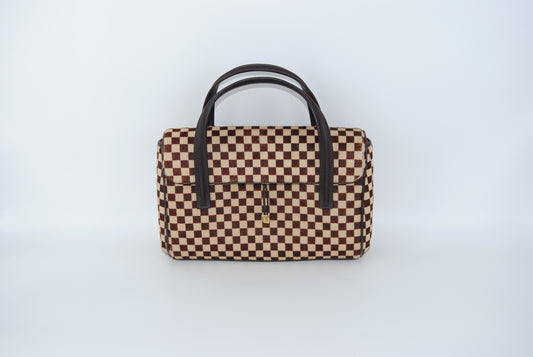 Louis Vuitton Lion Damier Sauvage Handbag