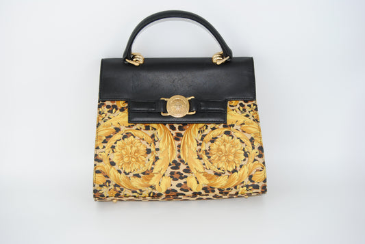 Versace Giani Versace Kelly Golden Handbag