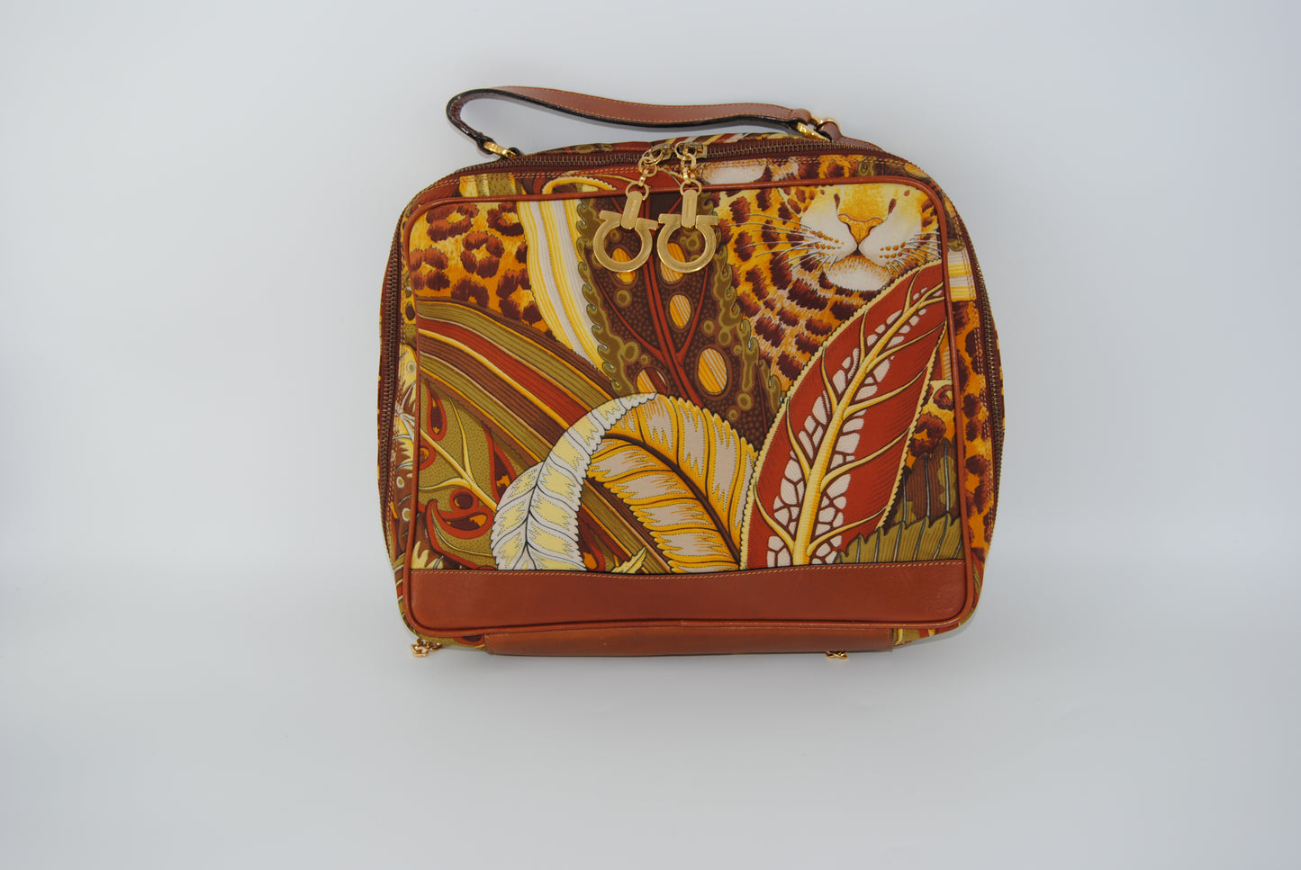 Salvatore Ferragamo Nylon Printed Crossbody