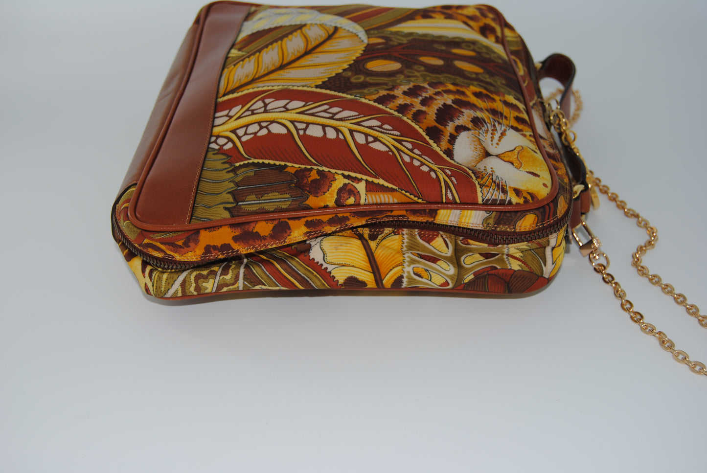 Salvatore Ferragamo Nylon Printed Crossbody