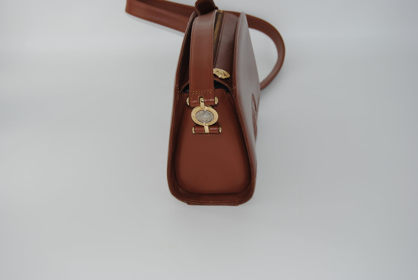 Versace Gianni Versace Handbags Leather Brown