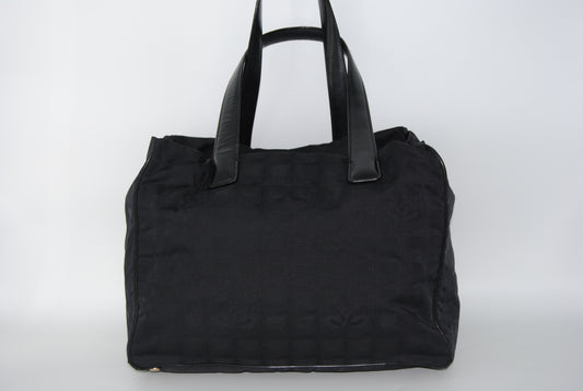 Chanel Nylon Medium Travel Tote Black