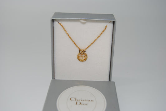 Jewelry Christian Dior Necklace Logo