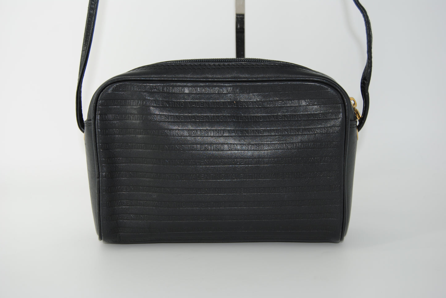 Valentino Shoulder Bag Leather Black